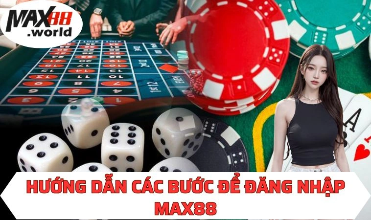 Các bước cần thực hiện khi truy cập vào MAX88 